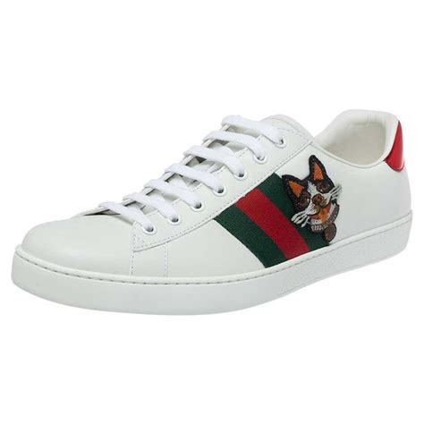 gucci dog sneakers|Gucci pearl sneakers.